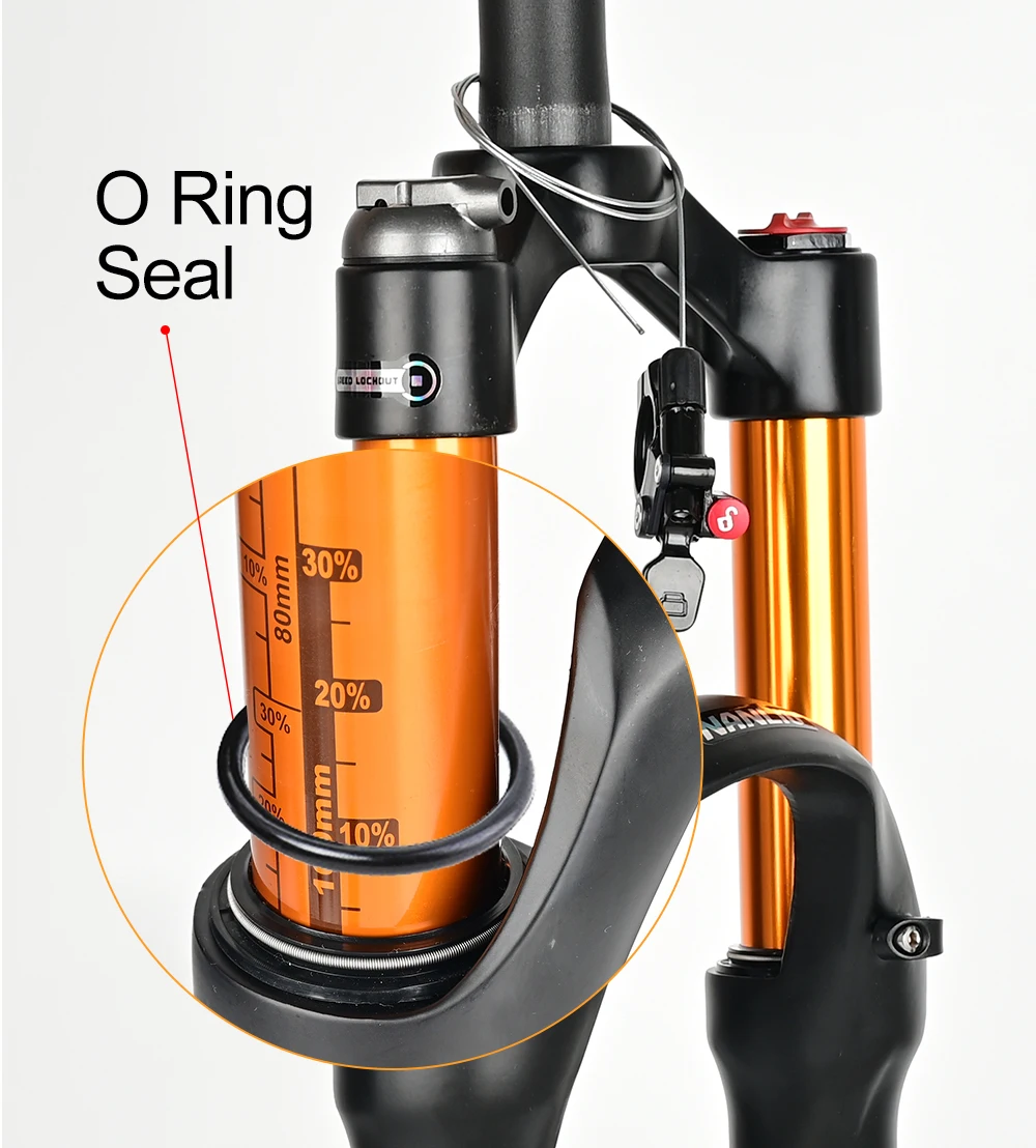 NANLIO Magnesium Alloy MTB Bicycle Supension Fork  Air 26/27.5/29er Inch Mountain Bike 32 RL100mm Fork For A Bicycle Accessories