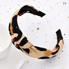 Bohemian Snake Print Hairband Wide Headband Leopard Pattern Hairbands Floral Hair Band Twisted Knotted Solid Color Accessories ► Photo 2/6