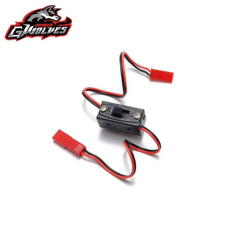 RC Switch Receiver Battery On/Off With JR Lead Connectors VERY RC Switch Receiver Battery On/Off With JR Lead Connectors VERY