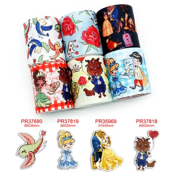 

Free shipping 2019 new arrival ribbons Hair Accessories ribbon 10 yards printed grosgrain ribbons 37448