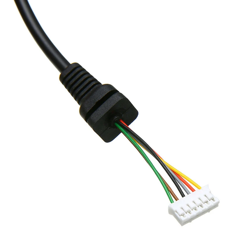 Пластик черный микрофон кабель для Yaesu MH-36B6J FT-100 FT-100D FT-90R FT-2600M FT-3000M прочный 65 см