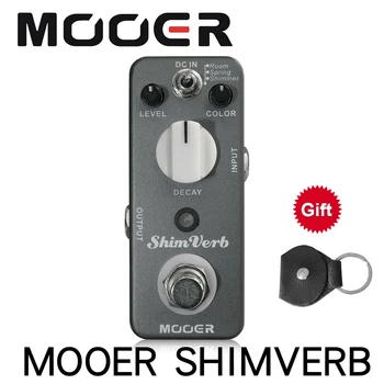 

MOOER ShimVerb Reverb Guitar Effects Pedal 3 modes of reverb: room spring and shimmer reverberation True Bypass Free Shipping