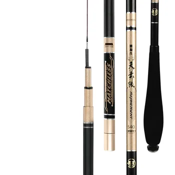 

Carbon Taiwan Fishing Rod Carp Fishing Poles Hand Olta 2.7m-5.7m Telescopic Wedkarstwo Sticks Angeln Canne De Pesca Black Pit