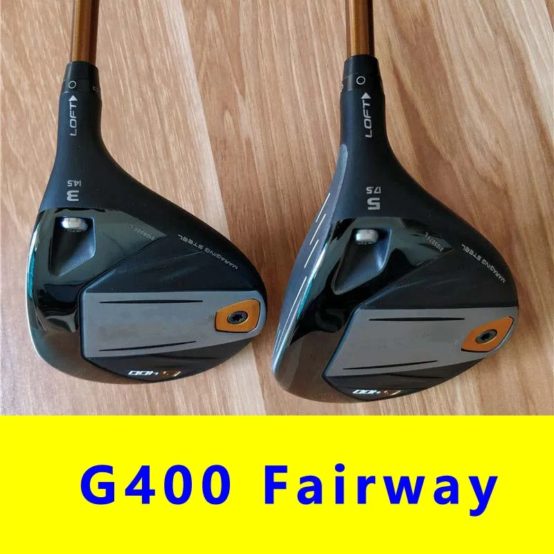 

G400 Golf Fairway wood 14.5/17.5 Loft Graphite Shaft Golf Clubs Driver Irons Hybrid Wedge Putter HeadCover