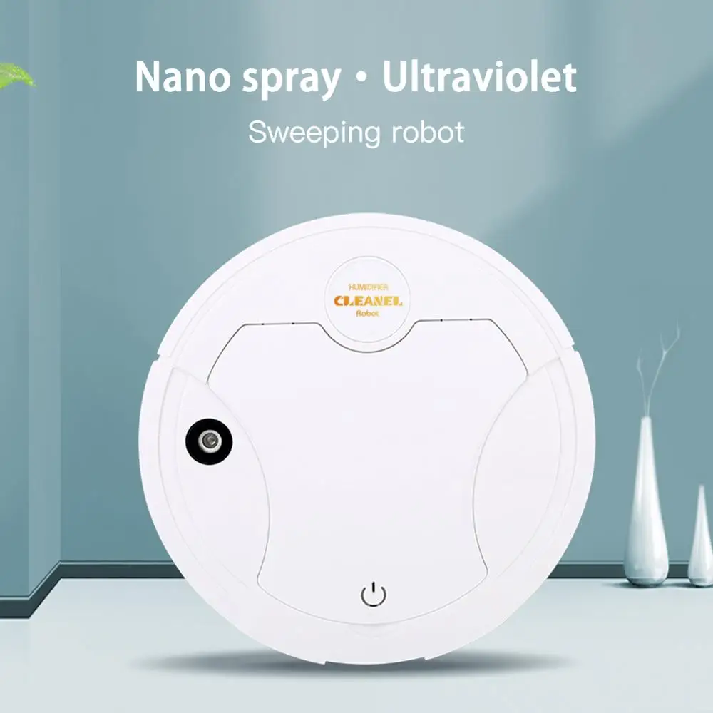 

Household Automatic Sweeping Robot Vacuum Cleaner Smart Spray Humidification Clean Machine Intelligent Vacuum Cleaner Appliances