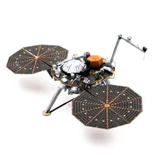 Puzzle 3D en métal, KITS de modèles de MARS LANDER à assembler, Puzzle, jouets cadeaux pour enfants