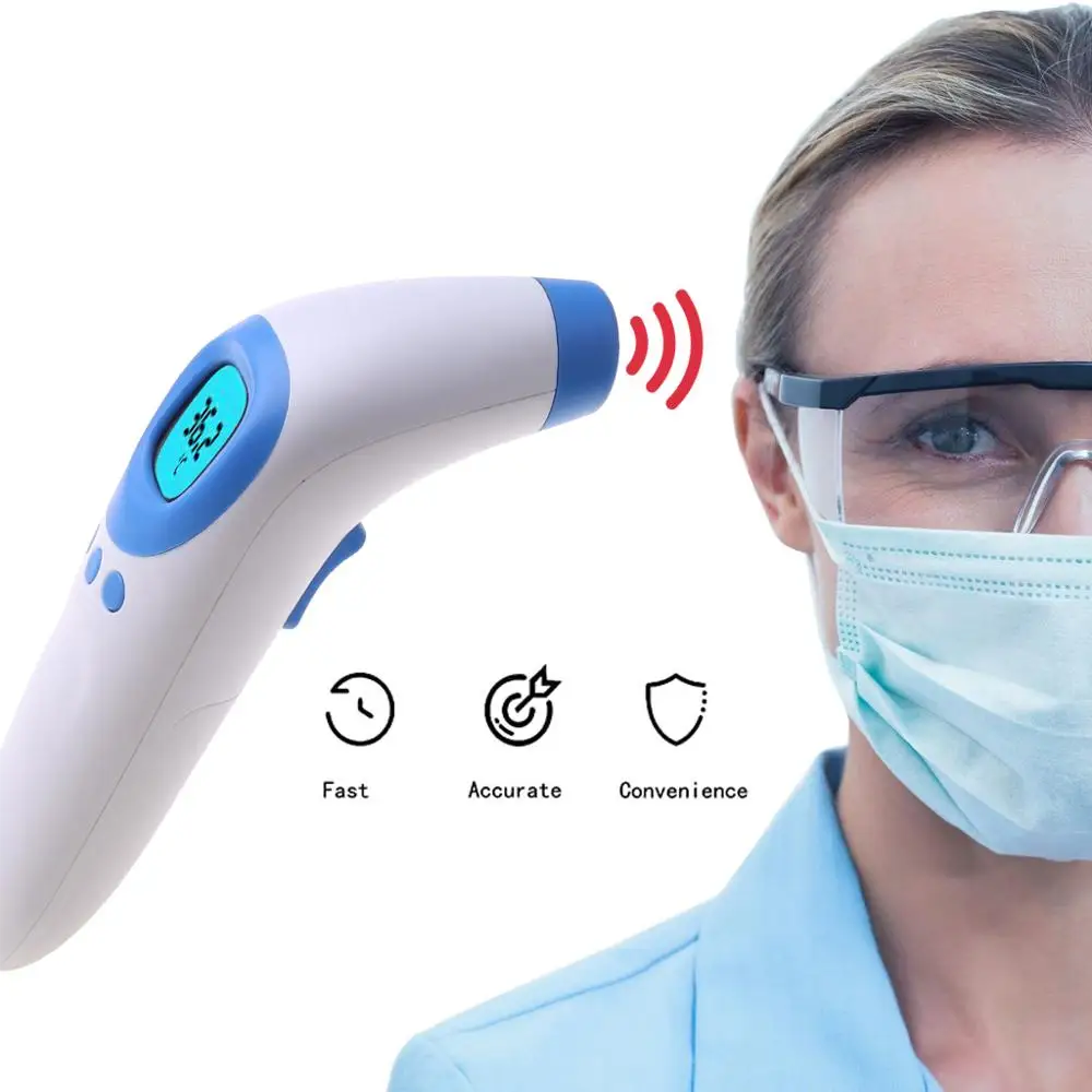 

Forehead Thermometer,Infrared Thermometer for Body Without Contact Digital Thermometer for Adults