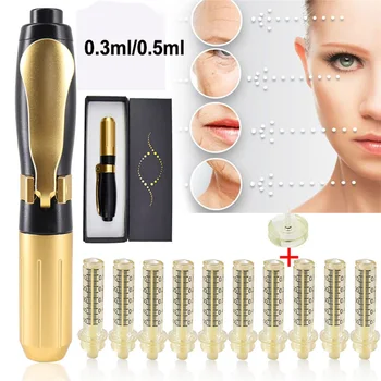 

Hyaluronic Acid Pen High Pressure Hyaluron Injection Gun Beauty Machine Anti Wrinkle Lifting Lip Filler Atomizer Non Needle New