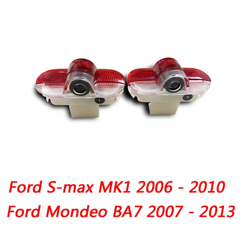 

Car LED Door Logo Welcome Lights Laser Projector Ghost Shadow For Ford Mondeo 4 MK4 BA7 2007 - 2013 S-max 1 MK1 2006 - 2010