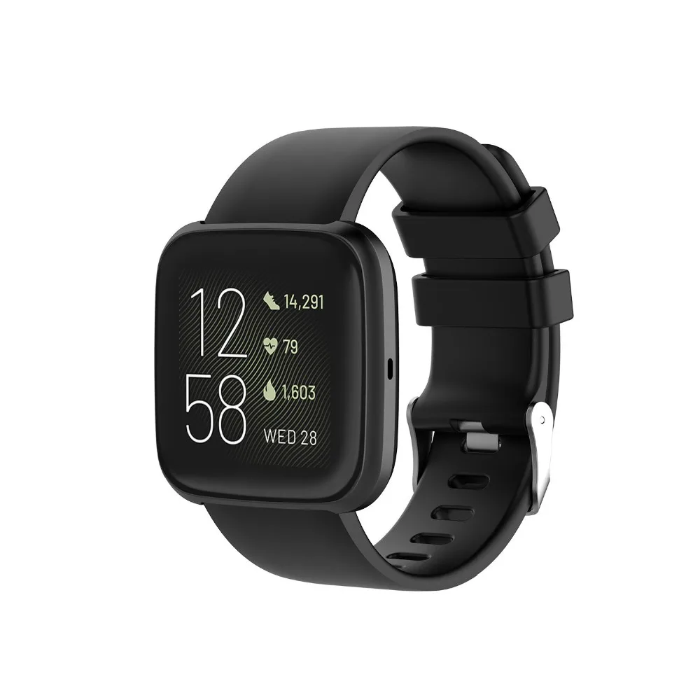 Сменный силиконовый ремешок для Fitbit Versa 2 lite, унисекс, спортивные Смарт-часы, Браслет для Fitbit, часы Versa, ремень для Versa 2 Lite