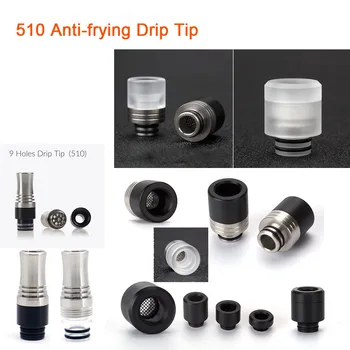 

510 driptip Anti-frying family drip tip drip type 510 for QP DESIGN GATA RTA/Wotofo STNG MTL RDA/Vapefly Brunhilde MTL RTA