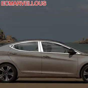 

Auto Window Trunk Rear Panels Automobile Modified Chromium Car Styling Accessories Protecter Sticker Strip 17 FOR Hyundai Reina