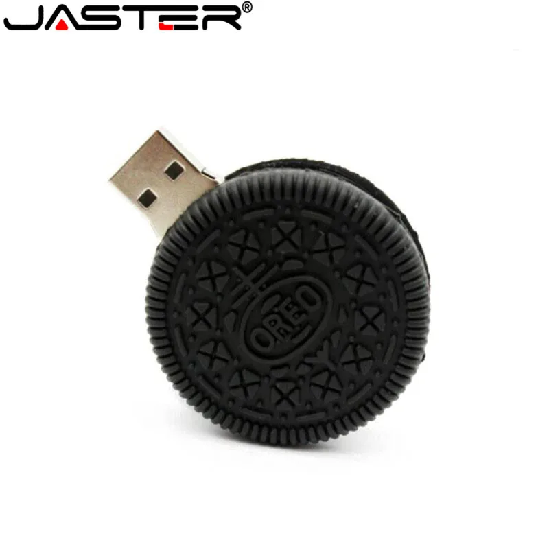 JASTER питание печенье Флешка 4 ГБ 8 ГБ 16 ГБ 32 ГБ 64 Гб печенье ОРЕО модель USB флеш-накопитель 2,0 карта памяти U диск подарок