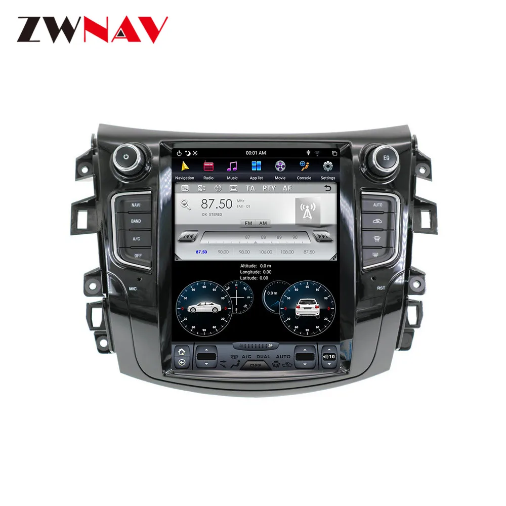 Flash Deal PX6 4GB RAM Tesla Style Android 8.1 Car GPS Navigation For NISSAN NP300 Navara 2014-019 Head Unit Multimedia Radio Tape Recorder 15
