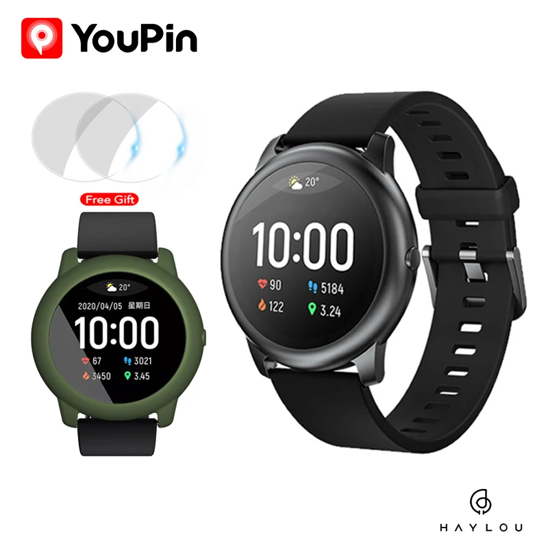Global Version YouPin Haylou Solar LS05 Smart Watch Sport Metal Round Case Heart Rate Sleep Monitor IP68 Waterproof iOS Android
Global Version YouPin Haylou Solar LS05 Smart Watch Sport Metal Round Case Heart Rate Sleep Monitor IP68 Waterproof iOS Android