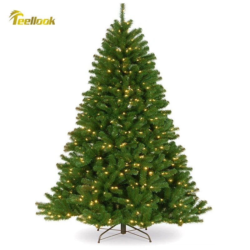 

Teellook 1.2m/3.6m new PVC material Christmas tree LED light Christmas Mall hotel decoration