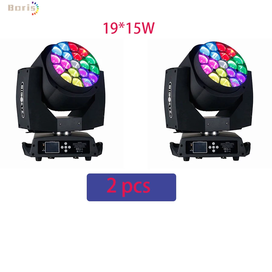 Беспошлинный светодиодный светильник Lyre Wash Zoom 19x15 Вт CTO/Aura/ECO 19*15 4-в-1 движущийся |