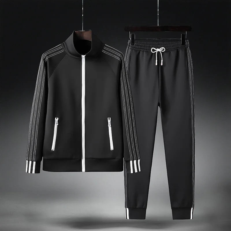 

2019 Leisure Suit Men's Hoodie Coat Popular Brand Sportswear Two-Piece Set DIY Customizable Logo