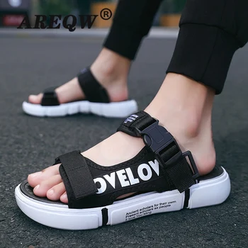 

Men Outside Sandals Casual House Shoes Men Beach Sandals Massage Comfortable Outdoor Mens Footwear Men's Slippers