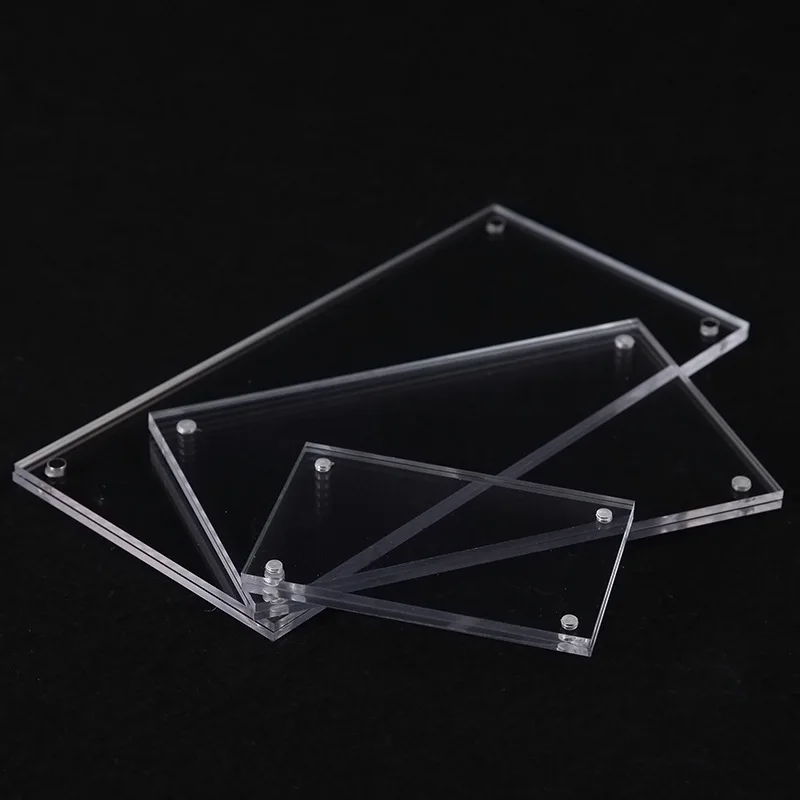 

Acrylic Panel Polishing Transparent Strong Magnetic Price Board Top Grade Wall Stickers Strong Magnetic Flat Commodity Adhesive