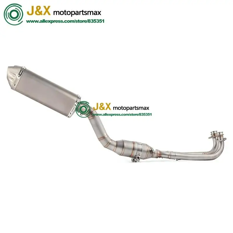 T-max Tmax 500 530 Tmax500 Tmax530 полная выхлопная система мотоцикла средняя Соединительная Модифицированная средняя Соединительная труба