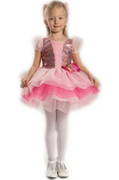 

2018 Real Ballet Tutu Costume Kid Ballet Dress Tutu For Child Womon Lace Strap Dance Clothes Gymnastics Leotard Girls Dancewear