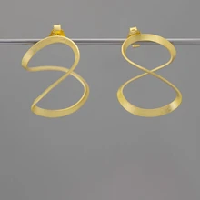 Серьги-гвоздики из 925 пробы серебра с классическим скрученным сердечным узлом для женщин, свадебные ювелирные изделия