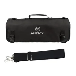 WESSLECO – étui à couteaux de Chef, sac de voyage en tissu Oxford, pochette de rangement, support organisateur pour le transport de voyage 