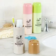 Пластиковый футляр для зубной щетки стоматологический набор бизнес-поездки зубная щетка чашка спринцовка походный футляр для зубной щетки портативная зубная щетка чашка с