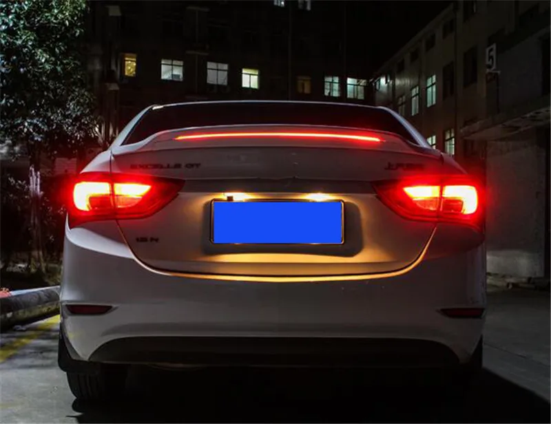 Для Buick excelle спойлер- высококачественный ABS двухслойный автомобильный спойлер Verano GT обтекаемый моделирование автомобильный хвост