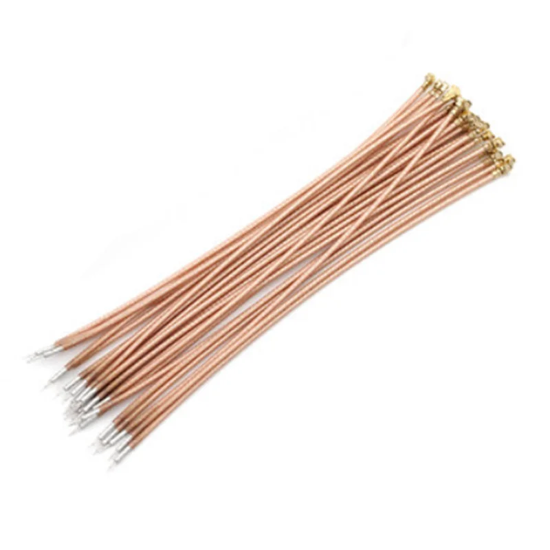 5 Pcs/Lot RG178 Silver-plated Wire IPX IPEX U.fl Ufl Single Head Female Connector RG178 Pigtail Cable 5CM-1M