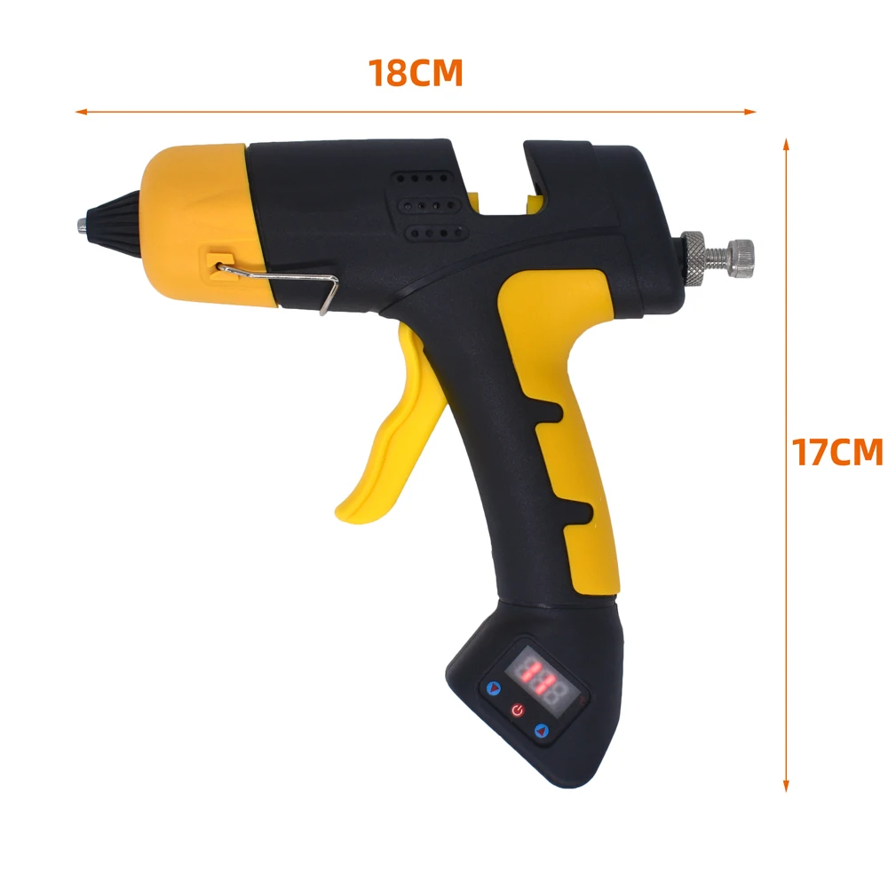 Hot melt glue gun Cordless 60W Lithium Battery Silicone Gun Household DIY  Tool 12V Rechargeable Sol Tool - AliExpress