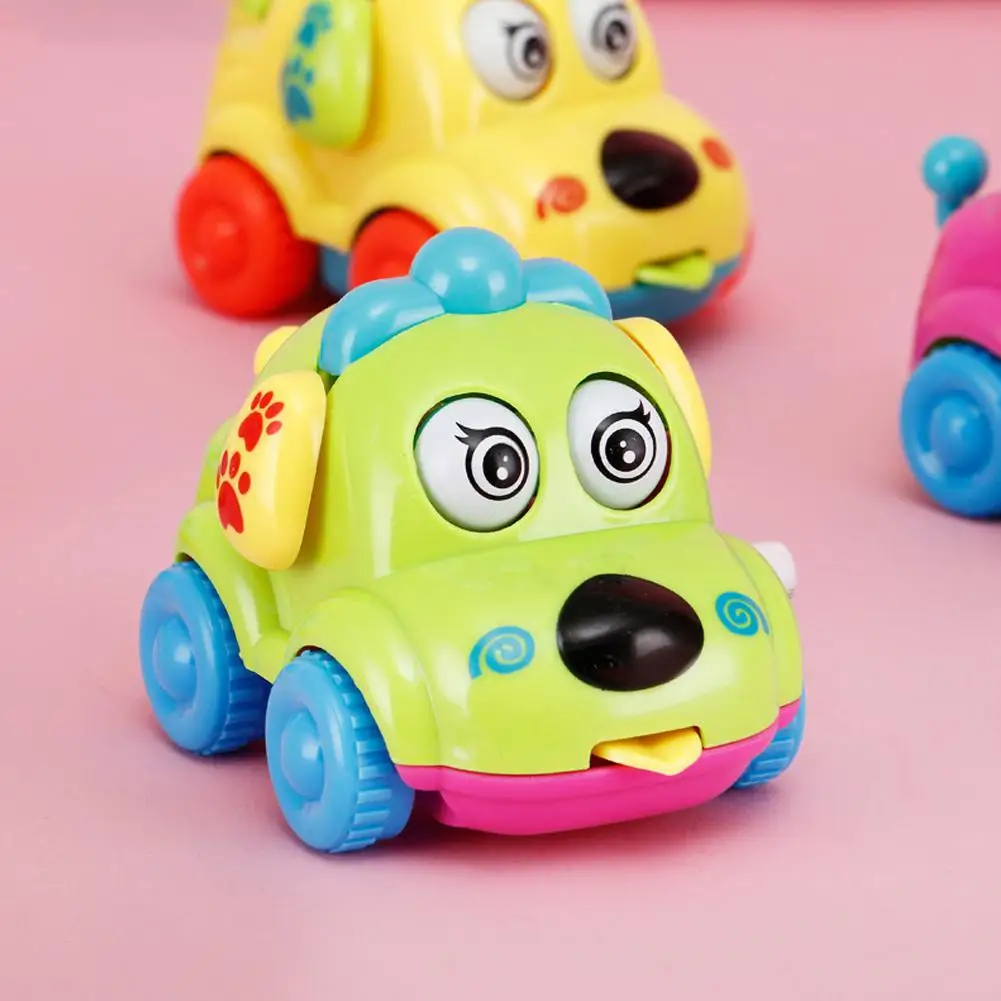 Baby Clockwork Toy for GloryStar Spring Model Mini Pull Back Jumping Frog Dog Lion Children Wind 3