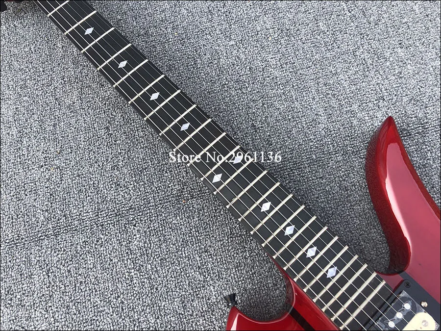Электрогитара особой формы, Zebra pickup с Floyd rose Bridge