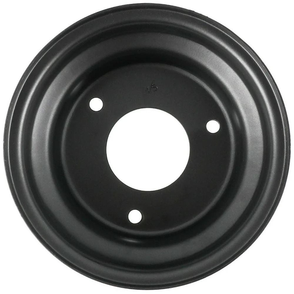 6 ATV Rim for Tire 14570-6 (3 Holes) in Black for Go Kart Riding Mower Kazuma (7)