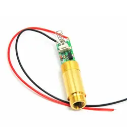 Módulo de diodo laser azul violeta roxo apc 405nm 100mw, módulo de diodo industrial de 3.7v 4.2v com driver e mola