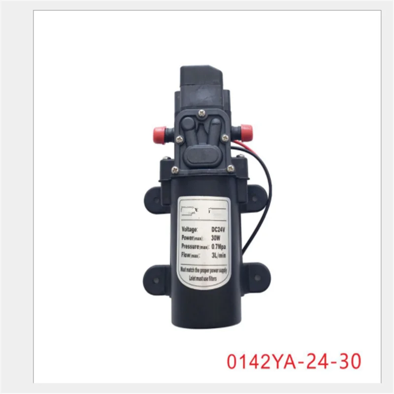 Горячая Высокое качество Быстрая DC 12V DC 24V 30W 3L/Min 0.7Mpa водяной мембранный самовсасывающий насос высокого давления