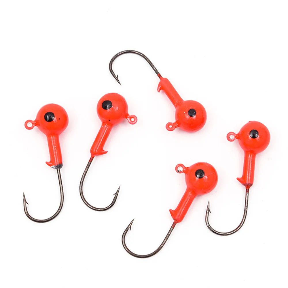 

5pcs/ wholesale Fishing hook 5 high carbon sharp hooks Ultra sharp solid size 2g-20g Stainless steel barbed hook Fishing accesso