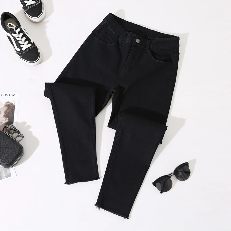 Autumn Winter plus size Ladies jeans women Harem Pants Female Simple casual High Waist Jeans Legging Fashion trousers loose