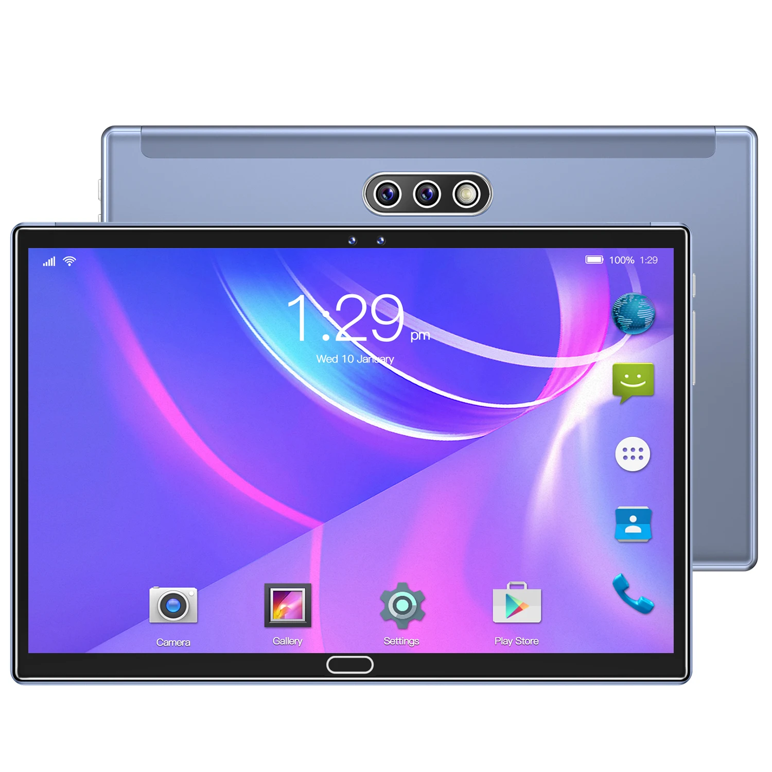Планшет 2021 дюйма 4 Гб + 64 ГБ 4G Wi-Fi Android 10 1 IPS 9 0 × 1960 две SIM-карты Bluetooth звонки |