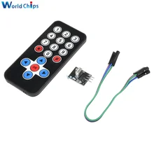 Diymore 1 Set HX1838 Infrarot Fernbedienung Modul Drahtlose IR Empfänger Modul DIY Kit für Arduino Raspberry Pi diy elektronische