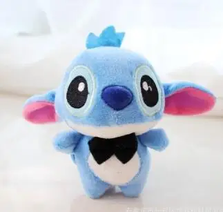Lilo stitch светодиодный брелок со звуком, сказать, что я люблю тебя, Забавные милые брелоки, детские игрушки, подарок, подарок на день Святого Валентина, сумка pandent - Цвет: 10cm 1