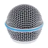 Replacement Blue Steel Mesh Microphone Grill Head Microphone Grille Replacement Head DIY Parts Accessory ► Photo 1/6