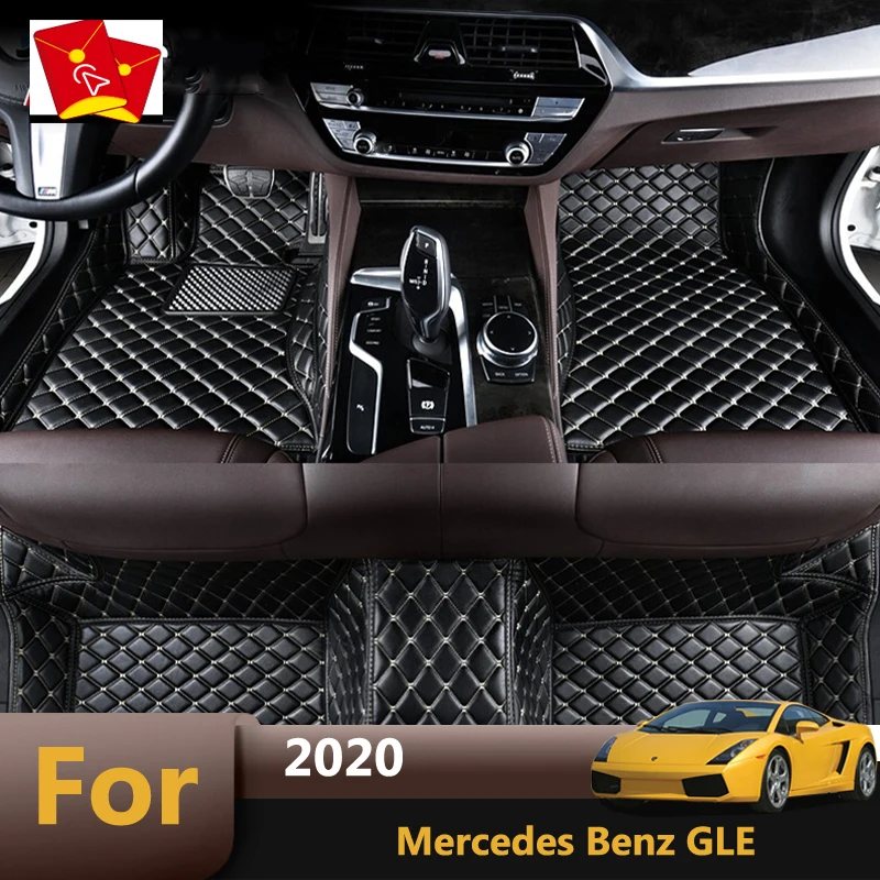 Car Floor Mats For Mercedes Benz Gle 2020 (7 Seater) Leather Custom