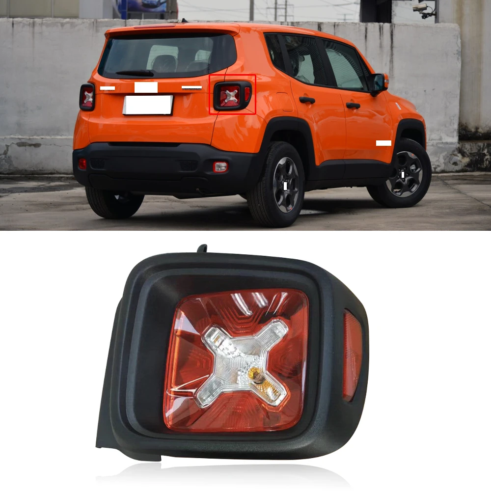 Задний стоп-сигнал CAPQX задний светильник онарь в сборе для Jeep Renegade 2015-2019 |