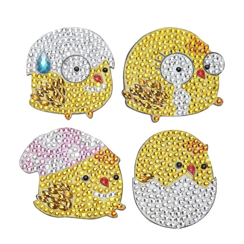 4Pcs-DIY-Full-Drill-Special-Shaped-Chicken-Diamond-Painting-Fridge-Magnet-Sticker-for-Home-Decoration (1)