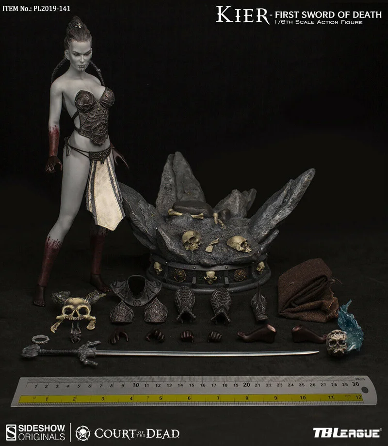 TBLeague x Sideshow Phicen суд мертвых Кир первый меч смерти 1/6 рис