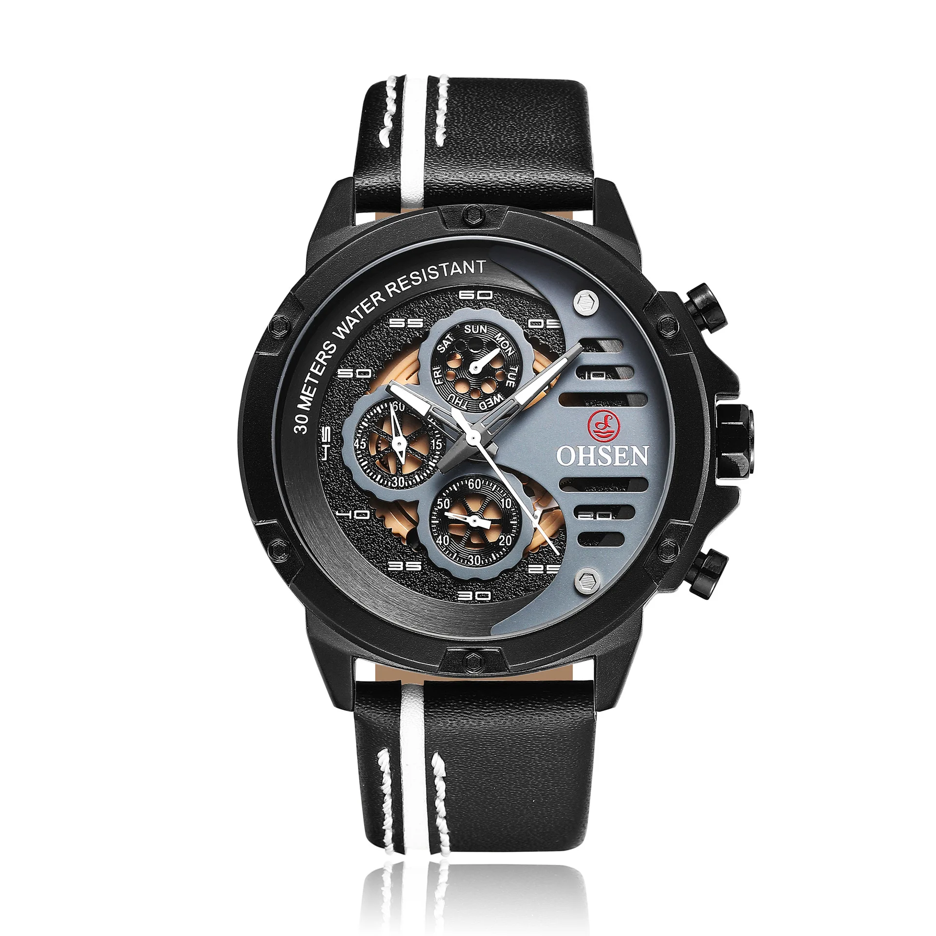 

Multi-functional Dual Display Onsun Ohsen-Tx2910 Six-pin Waterproof Outdoor New Style LED Watch