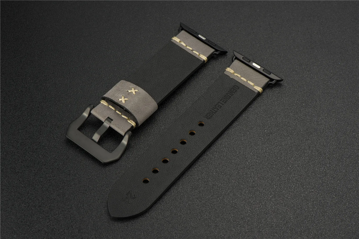 Ремешок из натуральной кожи для Apple Watch Band Series 5 4 3 2 1 для iWatch 38/40/42/44 мм Watcb браслет кожаный браслет на петле
