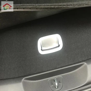 

For jeep Cherokee 2014 2015 2016 2017 2018 ABS chrome rear tail trunk gate interior handle cup bowl cap trim
